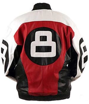 Mens 8 Ball Logo Bomber Jacket