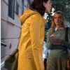 A Rainy Day In New York Elle Fanning Coat