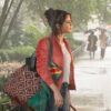 Selena Gomez A Rainy Day in New York Chan Red Jacket