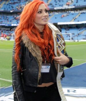 Becky Lynch Fur Jacket