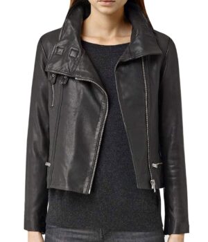 Agents of Shield Ming-Na Wen Biker Leather Jacket