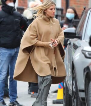 Anatomy Of A Scandal Sienna Miller Poncho