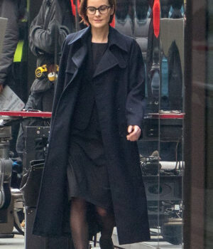 Anatomy of a Scandal Michelle Dockery Black Coat