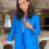 Anatomy of a Scandal Naomi Scott Blue Coat