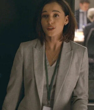 Anatomy of a Scandal Olivia Lytton Grey Coat