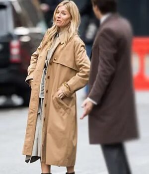 Anatomy of a Scandal Sienna Miller Beige Coat