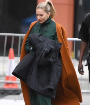 Anatomy of a Scandal Sophie Whitehouse Orange Coat