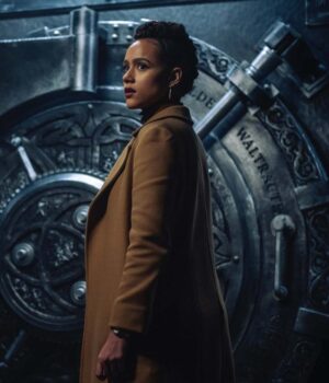 Army of Thieves Gwendoline Brown Coat