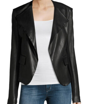 Arrow Dinah Drake Black Drape Jacket