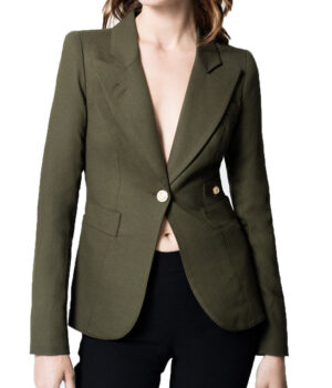 Arrow Dinah Drake Green Blazer
