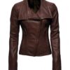 Audrey Marie Anderson Arrow Lyla Michaels Leather Jacket