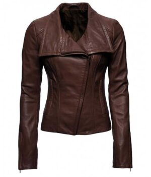 Audrey Marie Anderson Arrow Lyla Michaels Leather Jacket