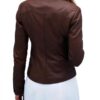 Audrey Marie Anderson Arrow Lyla Michaels Leather Jacket