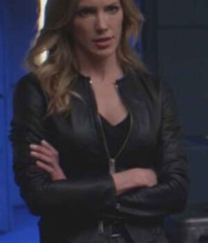 Katie Cassidy Arrow Season 7 Jacket