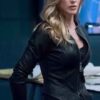Katie Cassidy Arrow Season 7 Jacket