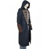  	Assassins Creed Unity Arno Dorian Long Coat With Hood