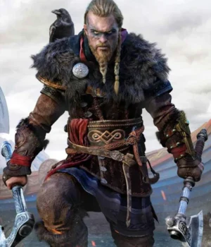  	Assassin’s Creed Valhalla Eivor Suede Leather Coat