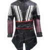  	Aguilar Assassin’s Creed Leather Hoodie Coat