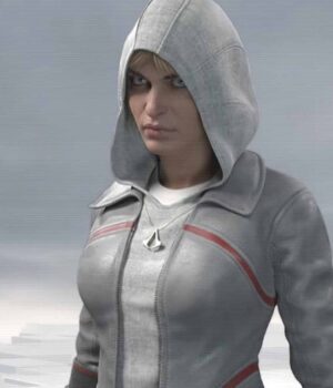  	Galina Voronina Cosplay Real Leather Jacket