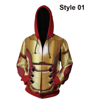 Avengers 4 Endgame Iron Man 3D Hoodie