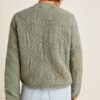 Behind Her Eyes Louise Quilted Bomber Jacket