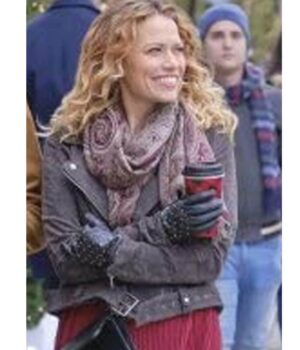 An Unexpected Christmas Bethany Joy Lenz Leather Jacket