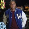 Christmas Comes Twice Michael Xavier Letterman Jacket