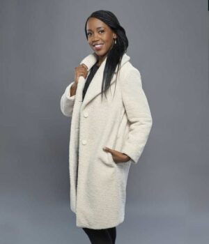 Hannah Christmas In Evergreen Bells are Ringing Coat