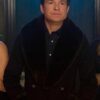 Office Christmas Party Jason Bateman Shearling Coat