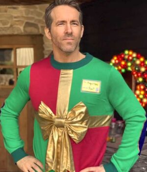 Ryan Reynolds Ugly Xmas Sickkids Sweater