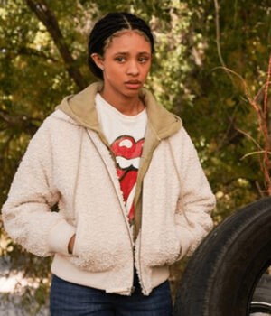 Big Sky Season 2 Troy Leigh-Anne Johnson Fur Jacket