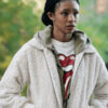 Big Sky Season 2 Troy Leigh-Anne Johnson Fur Jacket