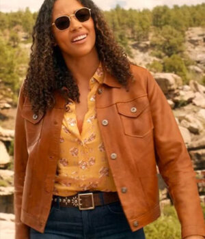 Big Sky Season 3 Kylie Bunbury Leather Jacket