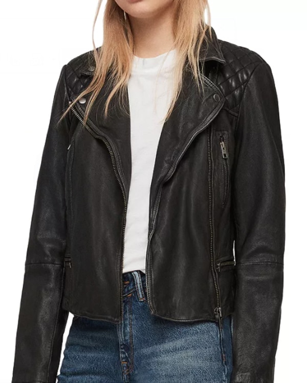 You Have to Play Along Jenny Hoyt Black Quilted Leather Jacket You Have to Play Along Jenny Hoyt Black Quilted Leather Jacket
