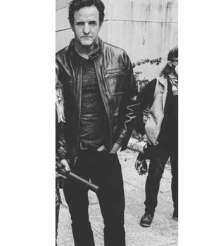 Castle Falls Deacon Glass Leather Jacket