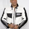 Fast and Furious 7 Dominic Toretto White Racer Jacket