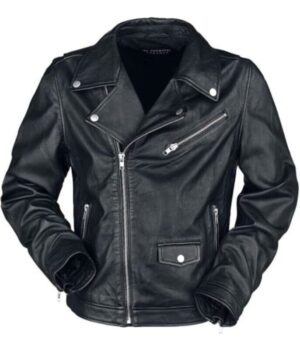 My Chemical Romance NJ Cross Black Moto Jacket