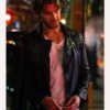 Sex/Life Brad Simon Black Leather Jacket