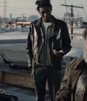 Skylan Brooks Archenemy Hamster Leather Jacket