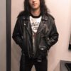 Stranger Things Brando Eddie Munson Leather Biker Jacket