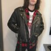 Stranger Things Brando Eddie Munson Leather Biker Jacket