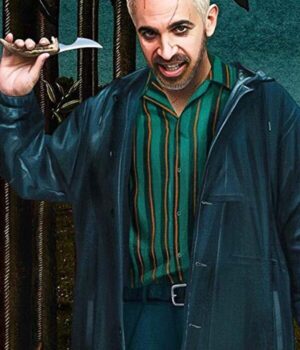  	Birds Of Prey Victor Zsasz Blue Coat