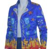  	Harley Quinn Birds Of Prey Blue Blazer