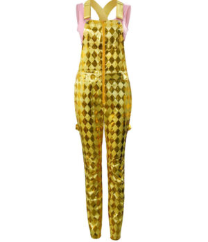 Harley Quinn Birds of Prey Golden Romper