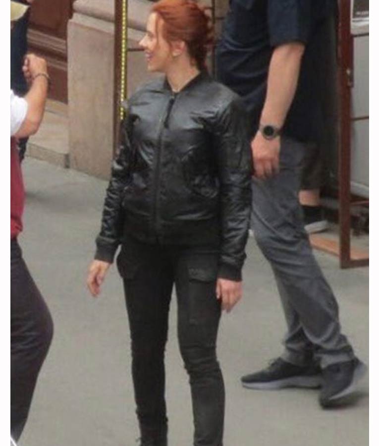 Black Widow 2020 Bomber Jacket Black Widow 2020 Bomber Jacket