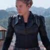 Yelena Belova Black Widow 2021 Leather Jacket