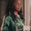 Black-ish Diane Johnson Satin Track Jacket