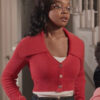 Black-ish Season 08 Diane Johnson Cropped Cardigan