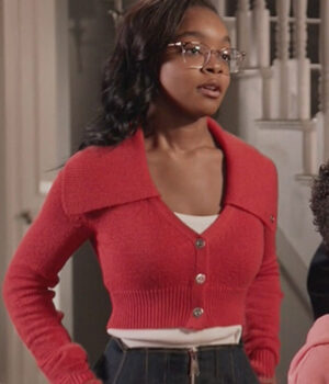 Black-ish Season 08 Diane Johnson Cropped Cardigan