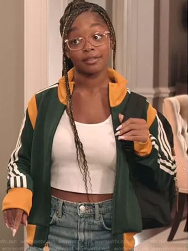 Black-ish Season 8 Diane Johnson Zipper Jacket Black-ish Season 8 Diane Johnson Zipper Jacket